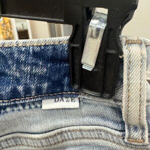 Light Blue DAZE Distressed Women Jeans